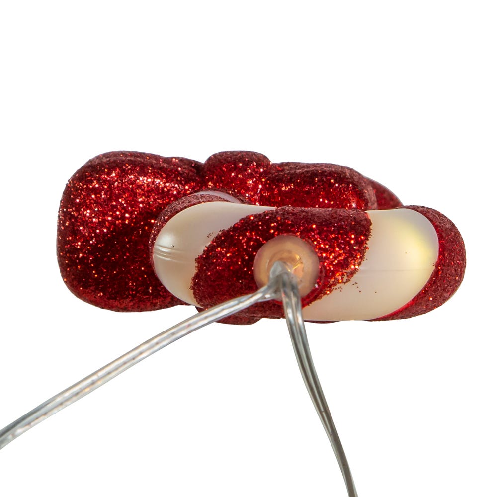 Kurt Adler 30-Light 5 Piece Battery-Operated Candy Canes Light Set